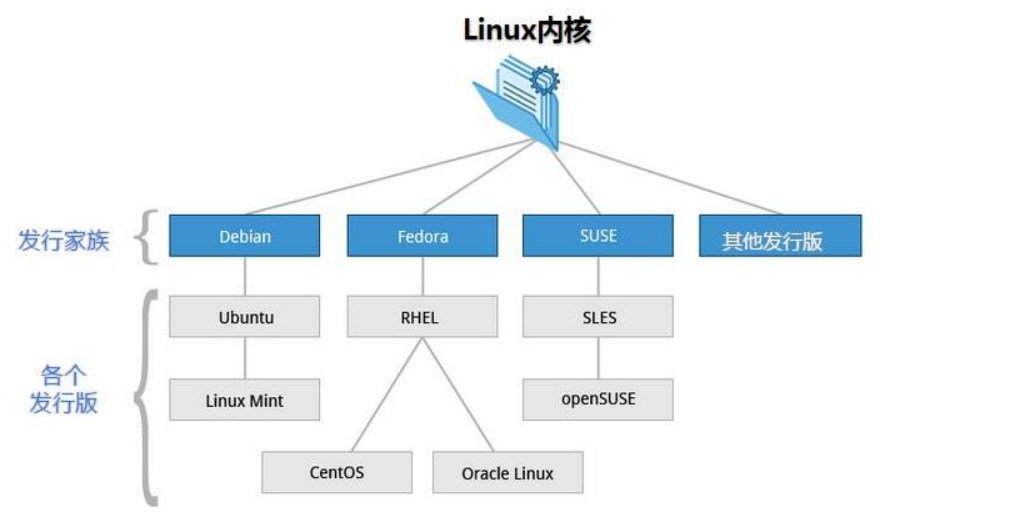 发行版说简单点就是将 Linux 内核与应用软件做一个打包。